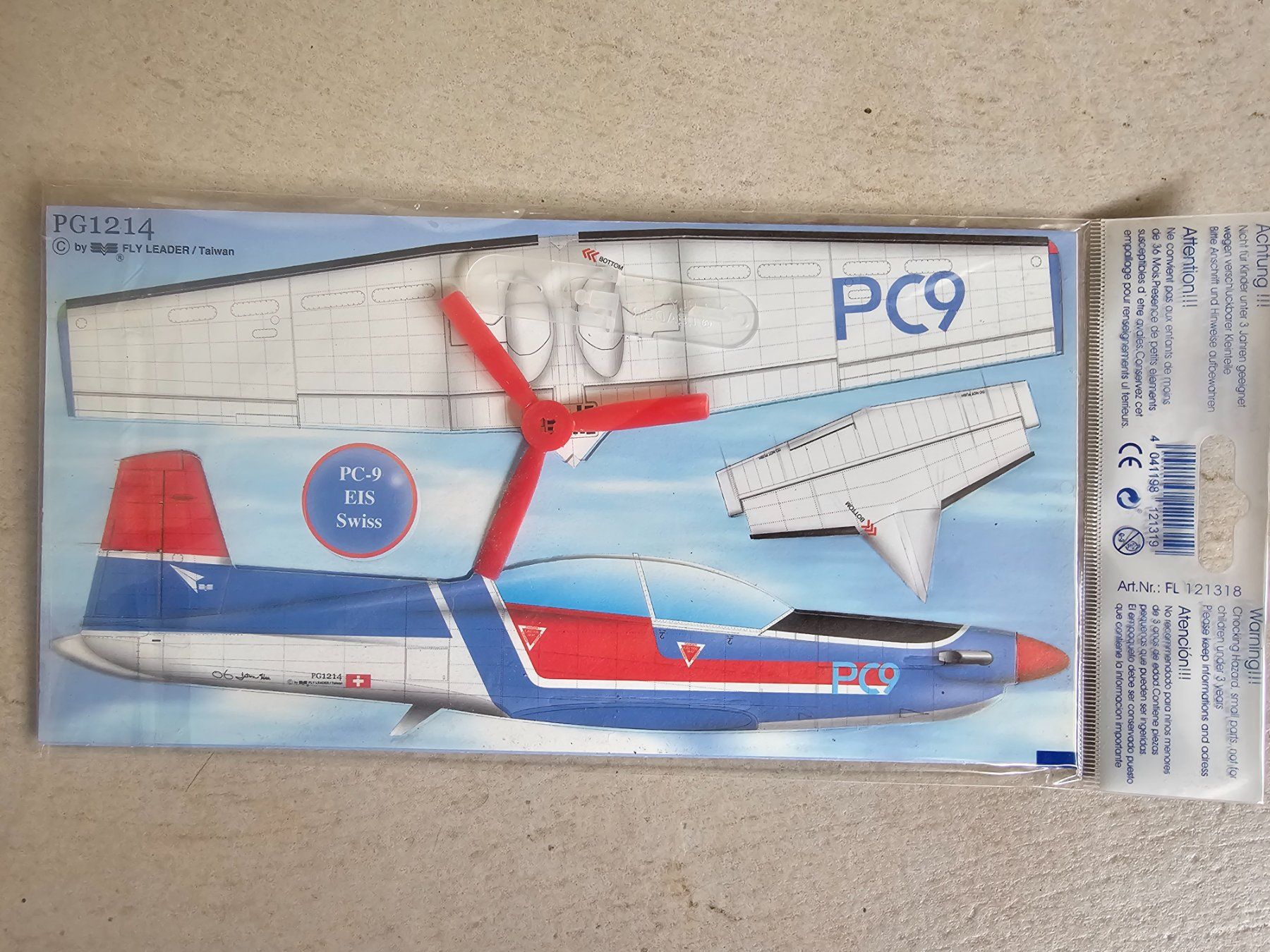 Modellismo RC: Pilatus PC-9 lancé main vol libre EIS Swiss – Nuovo e nell'imballaggio originale da Yvonand venduto da Li_poch 1
