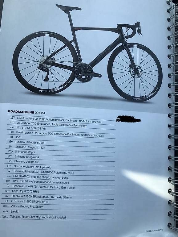 Biciclette: BMC Roadmachine 02 ONE - 58 – Usato da Silvaplana venduto da SkoCats1 4