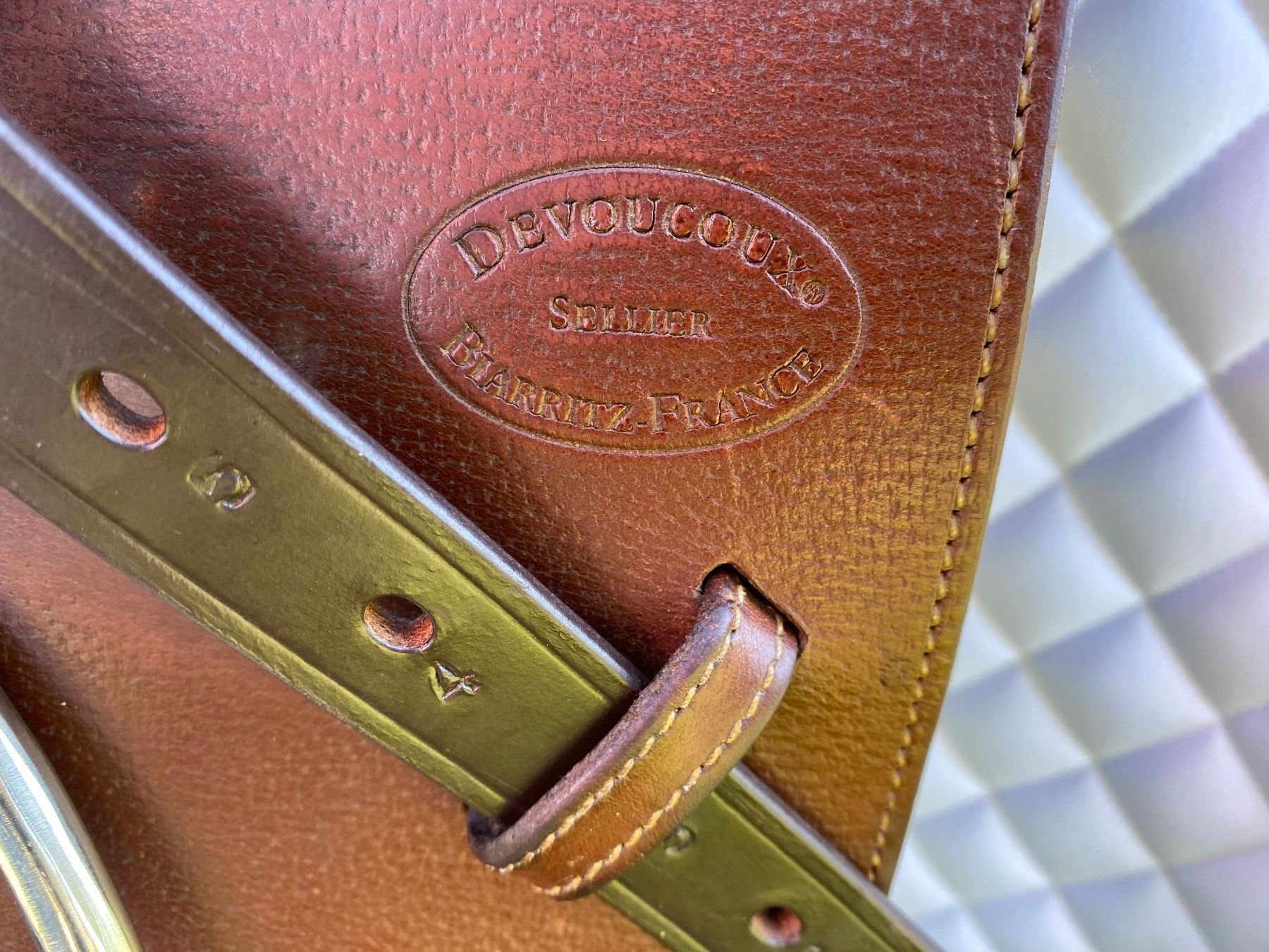 Selle & Accessori: schöner Devoucoux Vielseitigkeitssattel – Usato da Feldbach venduto da Fea1 8