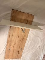 Wandgarderobe mit Regal & Haken, Eiche-Optik, sehr guter Zus