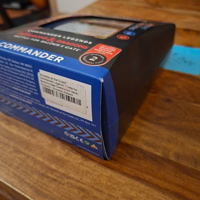 Magic The Gathering Sammelbilder & Trading cards: MTG Commander Battle for Baldur's Gate - Draconic Dissent – Neu und originalverpackt aus Biel/Bienne von Amusy_TCG 2
