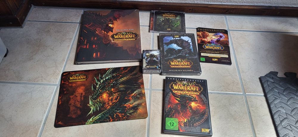World Of Warcraft Cataclysm - Édition Collector PC FR - État Correct