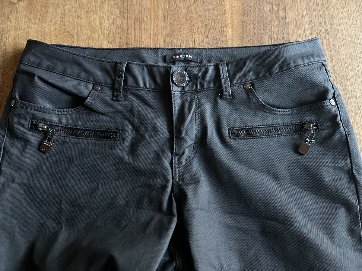 Morgan Pantaloni: Morgan Hose Gr 38 schwarz – Nuovo (secondo la descrizione) da Aarberg venduto da Jakaro