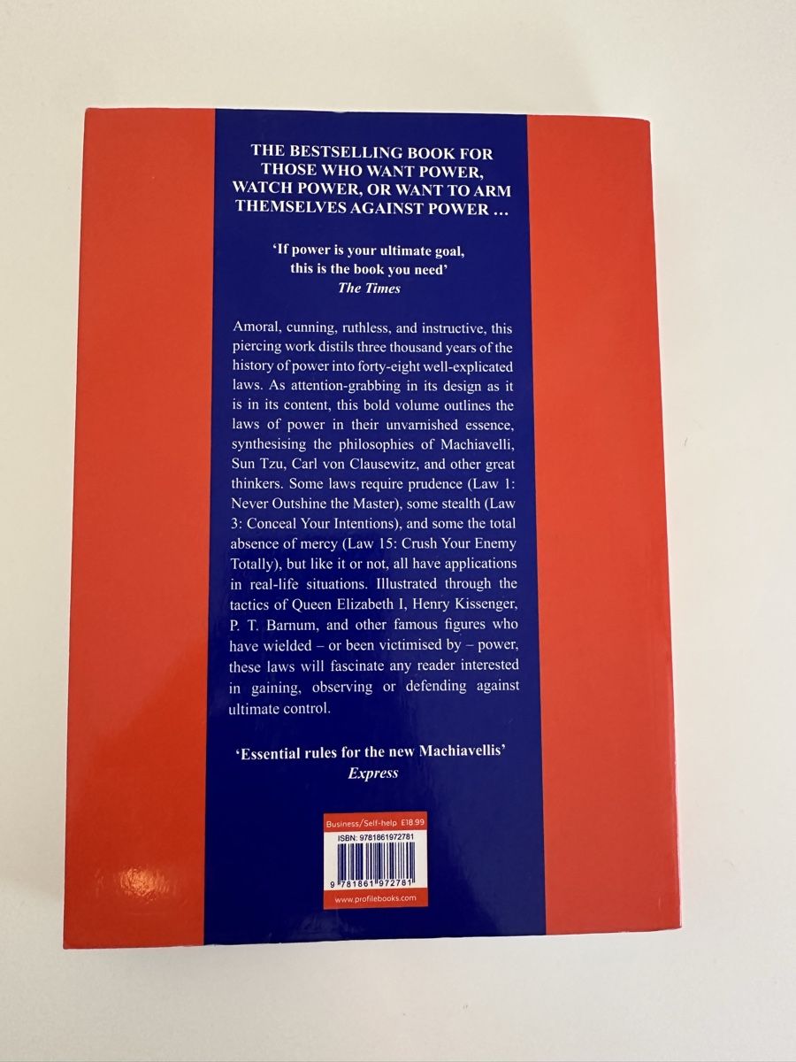 Bücher: Power - Robert Greene – Neu (gemäss Beschreibung) aus Zürich von tmarina 1