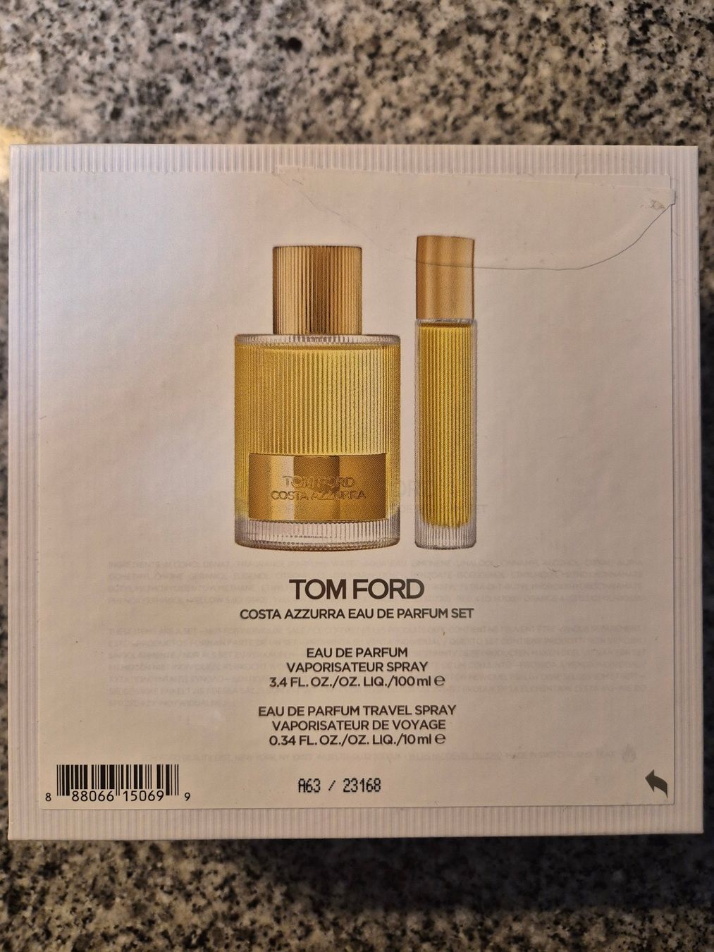 Tom Ford Profumi & Eau de Toilette: TOM FORD COSTA AZZURRA SET Mit Etui – Nuovo e nell'imballaggio originale da St. Gallen venduto da Demos86