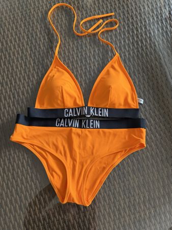 Calvin Klein Bikini Gr. L Orange ☀️