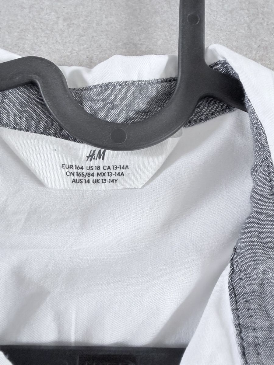 H&M Camicie, T-shirt & Polo: H&M Hemd Weiss Gr. 164 – Usato da Brüttisellen venduto da Ayersa 5