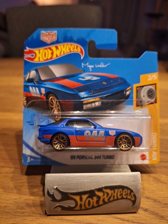Hot Wheels 2021 – '89 Porsche 944 Turbo 2/5 HW Turbo 45/250 – Carta Corta – Edizione Magnus Walker