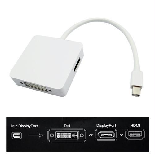 Unità & Adattatore: miniDisplayport zu Digiport Adapterkabel Weiss – Nuovo e nell'imballaggio originale da Ermatingen venduto da rik4rdo