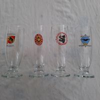 4er Set verschiedene Biergläser, Schweizer Brauereien! Neu.