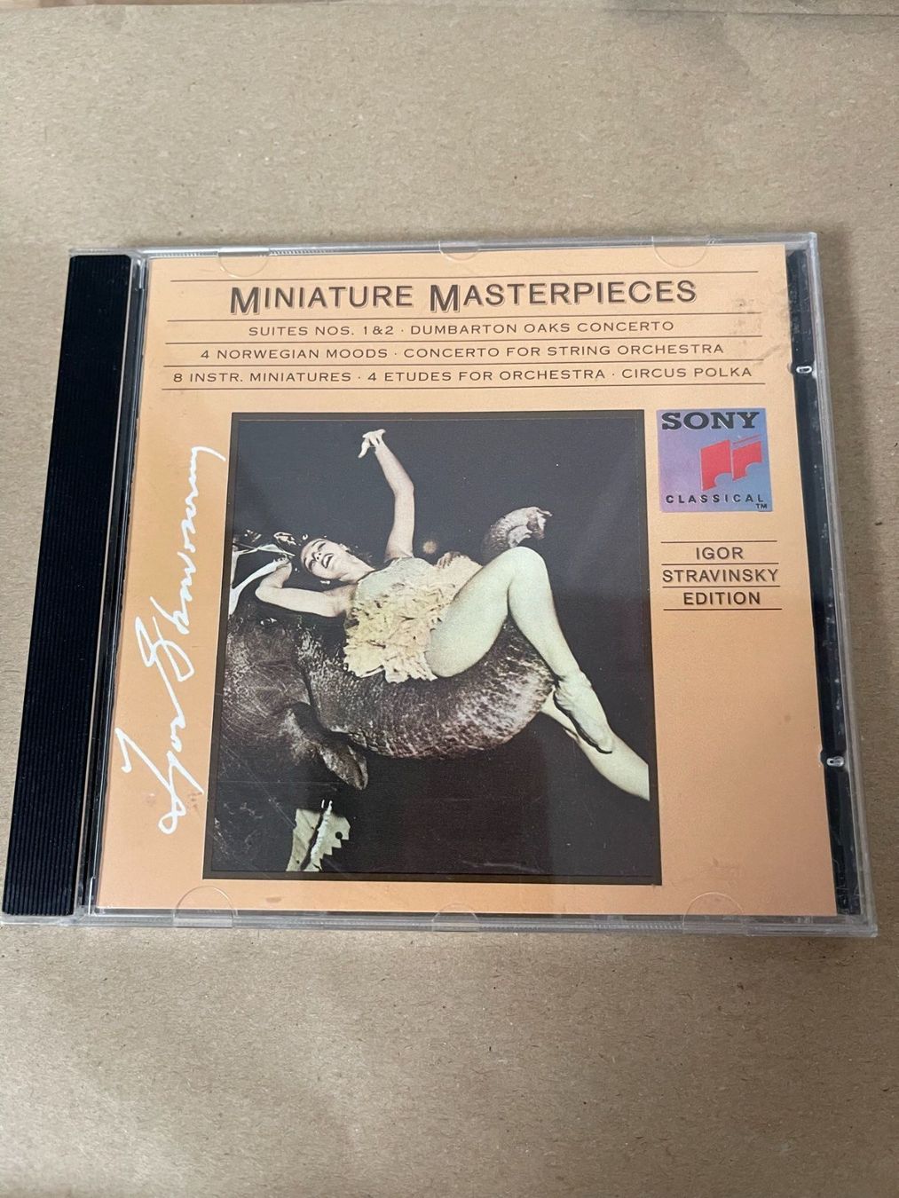 CD: Igor Stravinsky - Miniatur Masterpieces – Usato da Rüti ZH venduto da alumedien