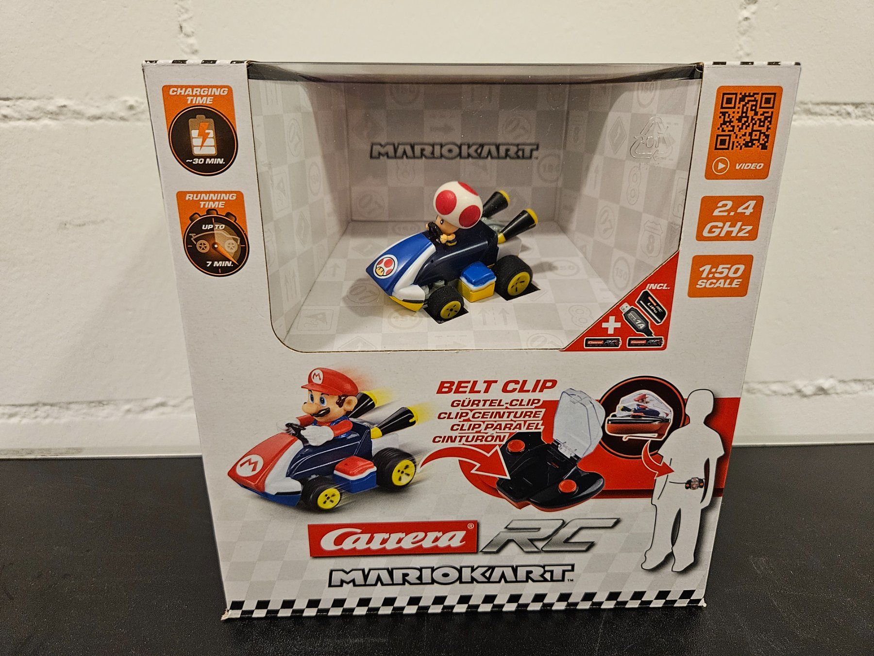 RC Modellbau: Neu - Carrera - RC Mario Kart - Toad – Neu und originalverpackt aus Dagmersellen von Jarsetz_Restposten