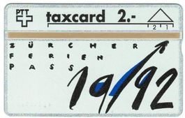 Taxcard 201L_22319 Ferienpass 600 Ex ungebraucht