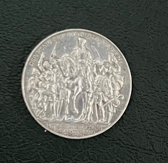 Toutes les monnaies: 3 Mark 1913 Silbermünze – D'occasion à Ennetbürgen par Peter12345 1