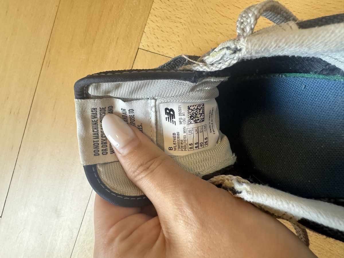 New Balance Scarpe da uomo: New Balance 574 navy-grau – Usato da Bern venduto da llina257 4