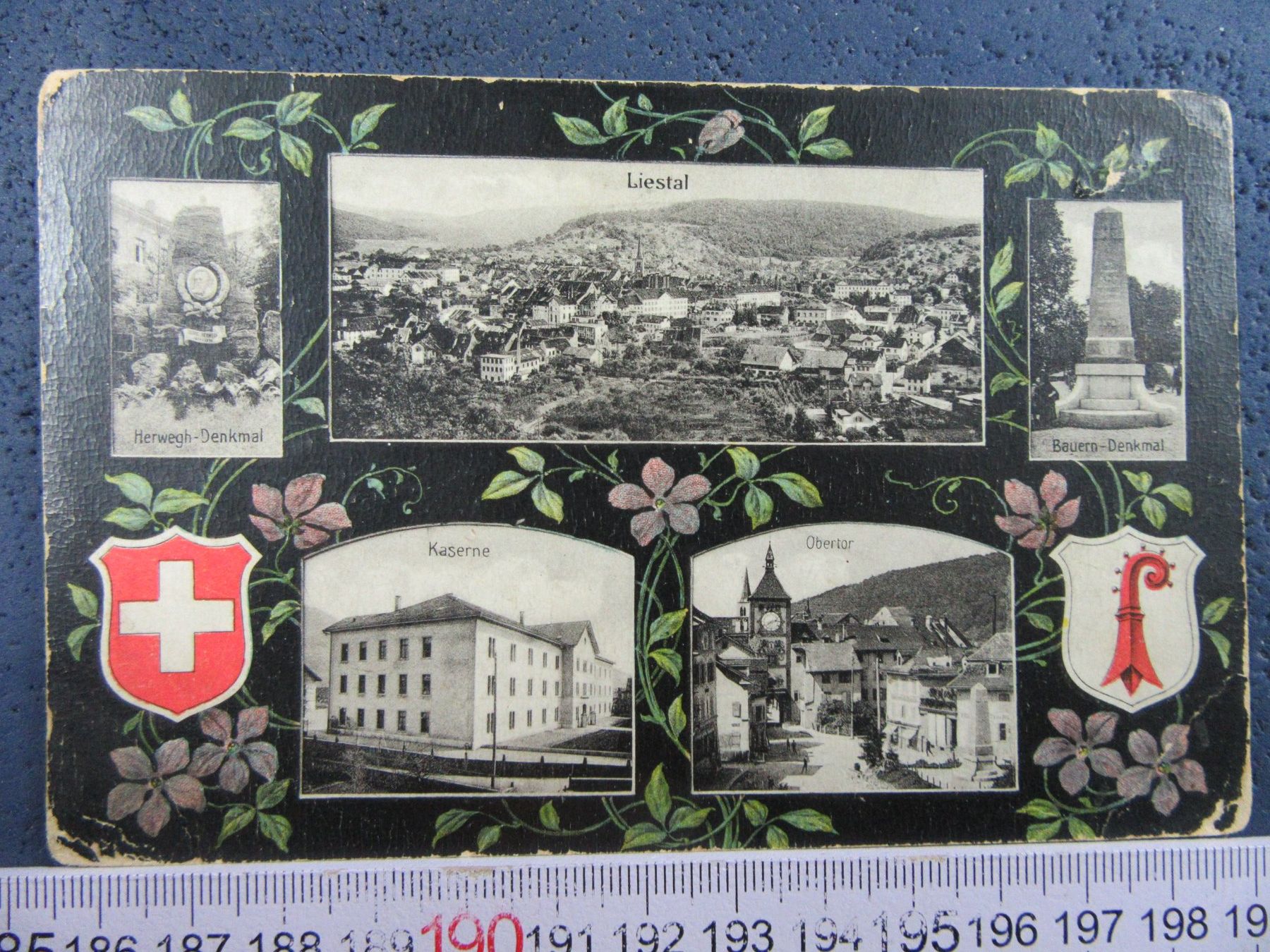 Cartoline postali: LIESTAL BL-AK – Usato da Ettingen venduto da Hausi4711