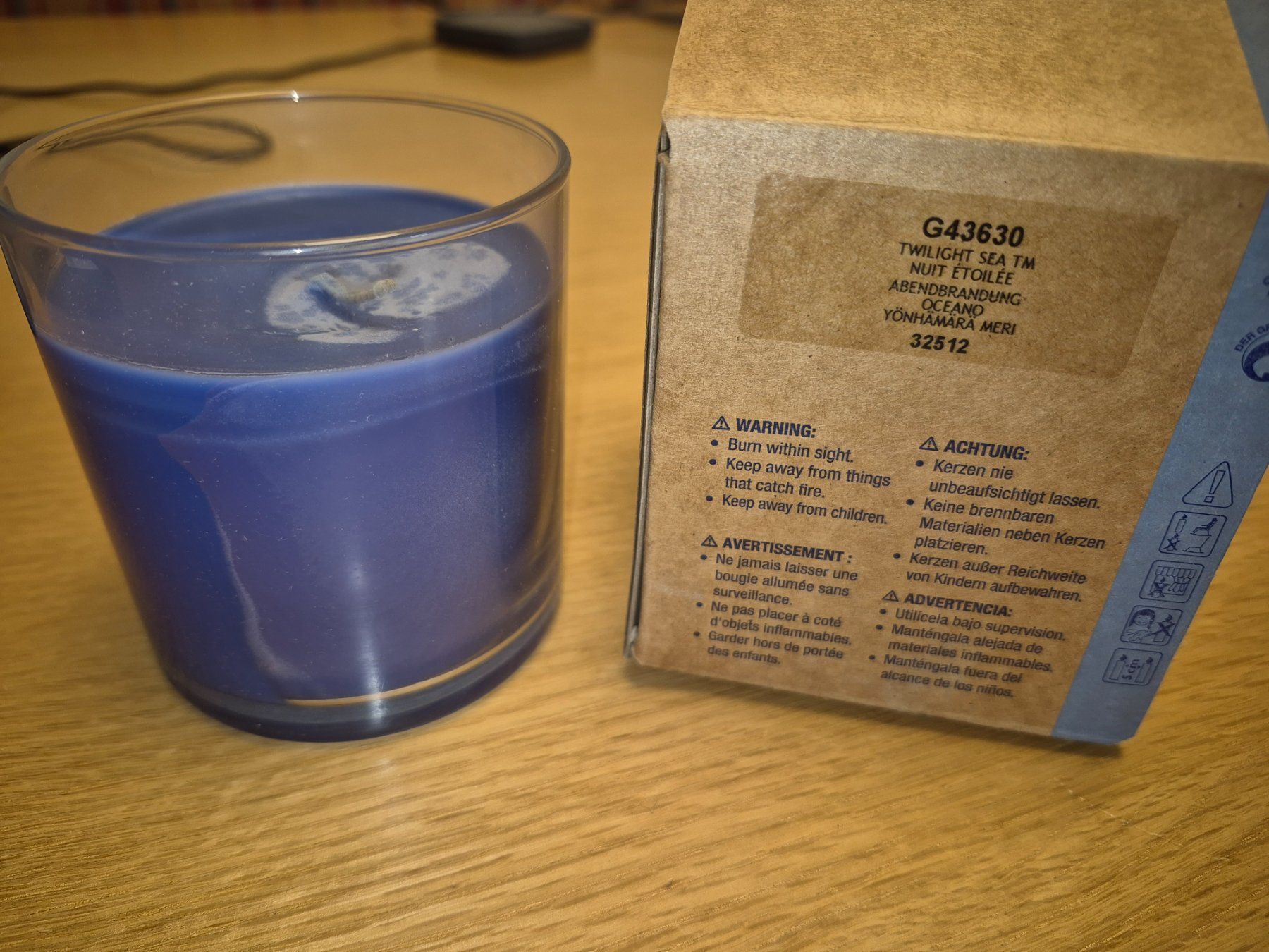 Partylite Candele: Partylite  Duftwachsglas Abendbrandung – Nuovo (secondo la descrizione) da Buttikon SZ venduto da sefa02 2