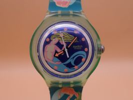 Swatch Scuba "SAILOR'S JOY DOSE" SDG100, neue Batterie