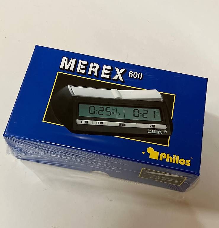 Orologi da terra & Orologi da parete: Schachuhr digital Merex 600, originalverpackt – Usato da Weinfelden venduto da PrinzHardy