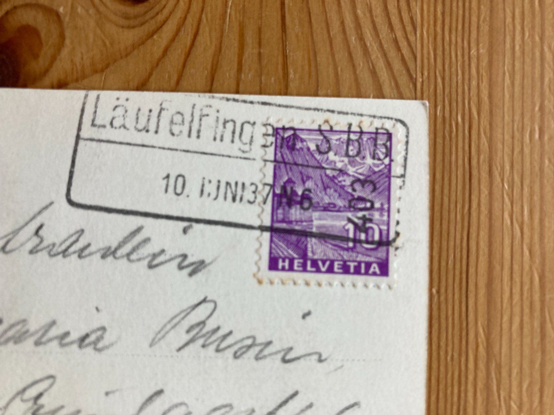 Cartoline postali: Ramsach - Soolbad und Kurort - AK 1937 – Usato da Oberuzwil venduto da Henri09 1