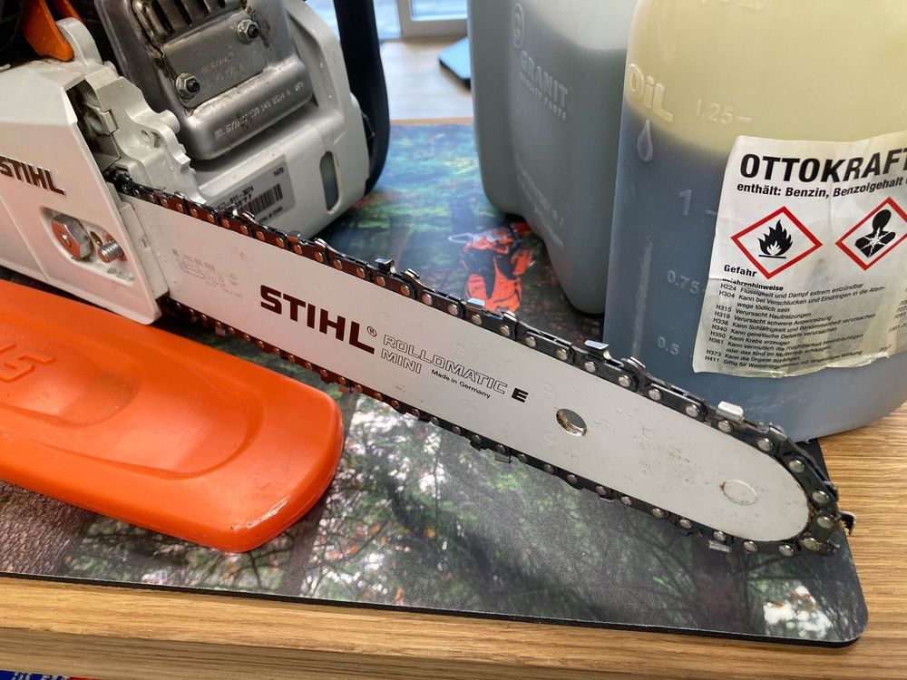 Ersatzkette Für STIHL Motorsäge MS170 – 30 Cm Schwert, 3/8 1,3 Mm, Halbmeißel, 44 Treibglieder