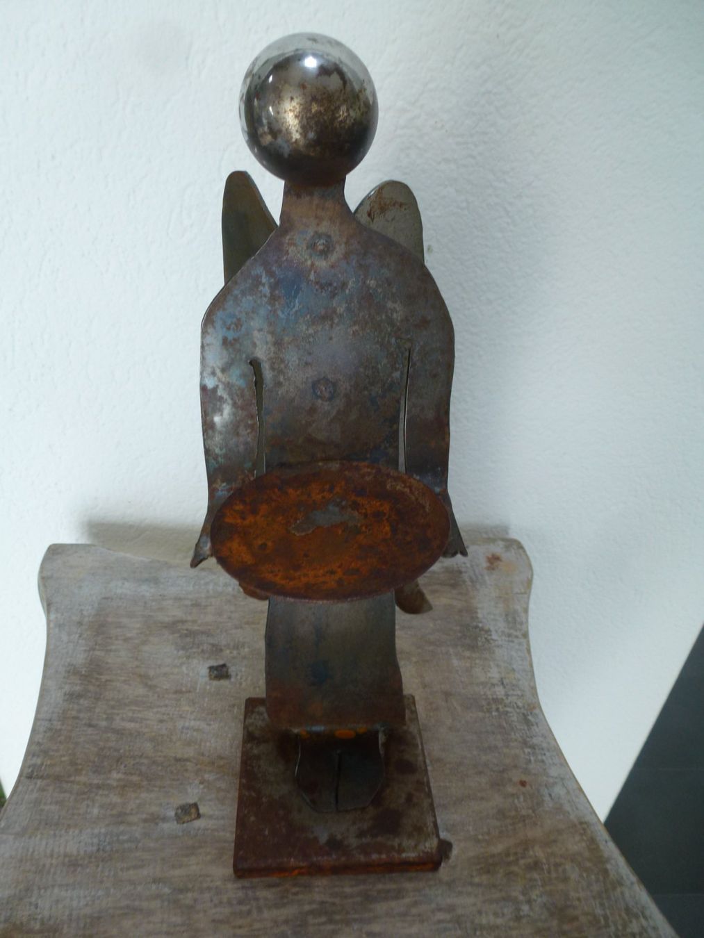 Skulpturen & Statuen: Vintage Eisenplastik Schweiz / Engel – Gebraucht aus Esslingen von FetteSchnecke 5