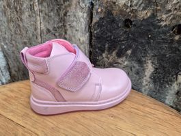 DENO Kinderboots Echtleder Stiefel gr24 Pink💕Herzig(4019)