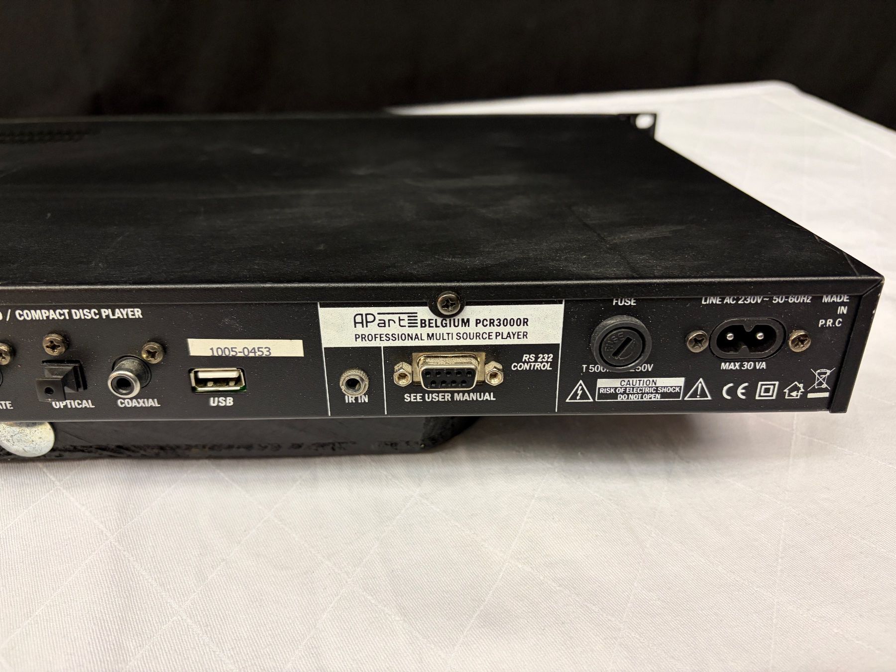 Sistemi audio & multimediali: Multimedia-Player Apart PCR3000R – Usato da Neftenbach venduto da causkanasa 5