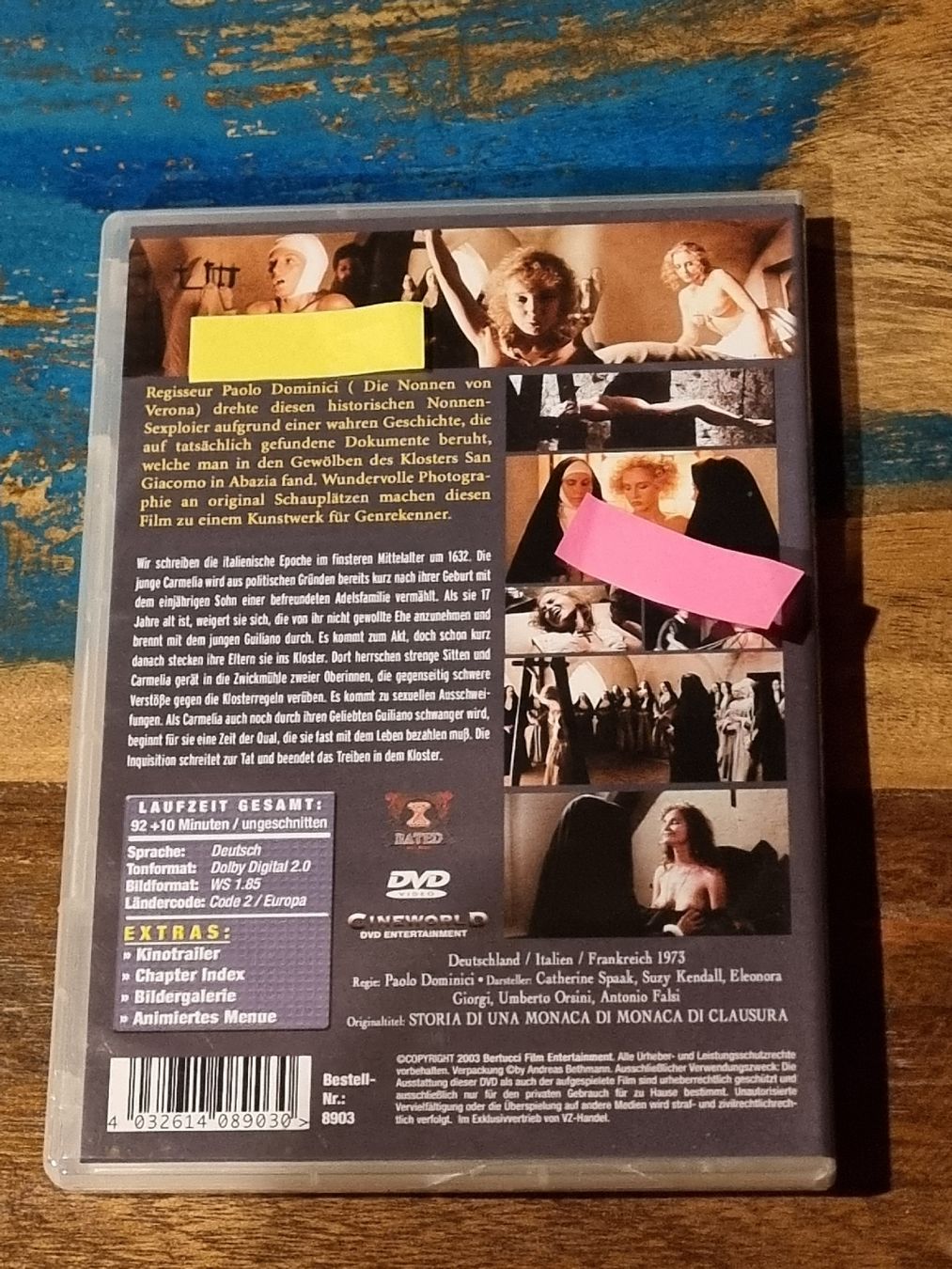 Alle DVDs: Nunsploitation-Collection, DVDs Erotik – Gebraucht aus Winterthur von Belzarek 3