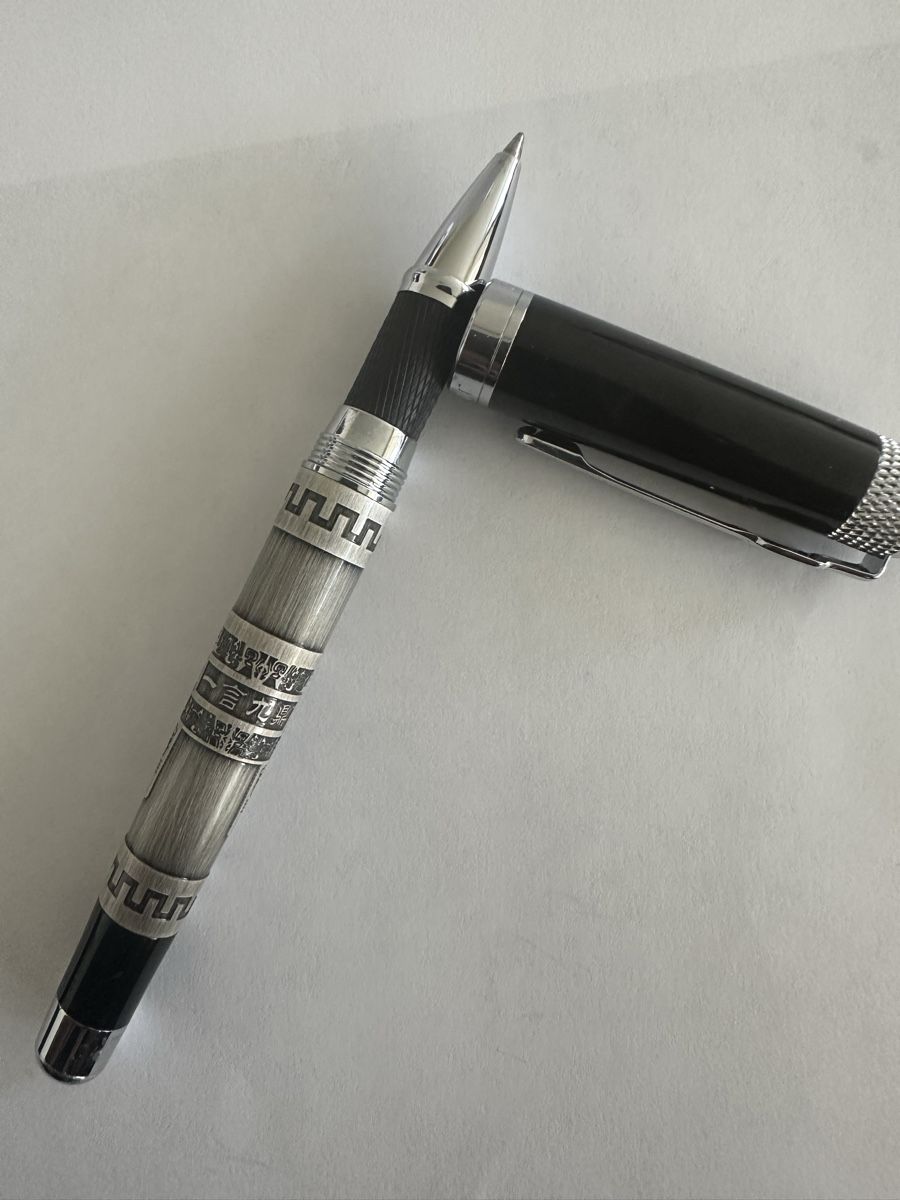 Penna & Evidenziatori: Jinhao 159 Rollerball Silber Metallic Fabrik Neu!!! – Nuovo e nell'imballaggio originale da Kloten venduto da digi-Galaxy 3