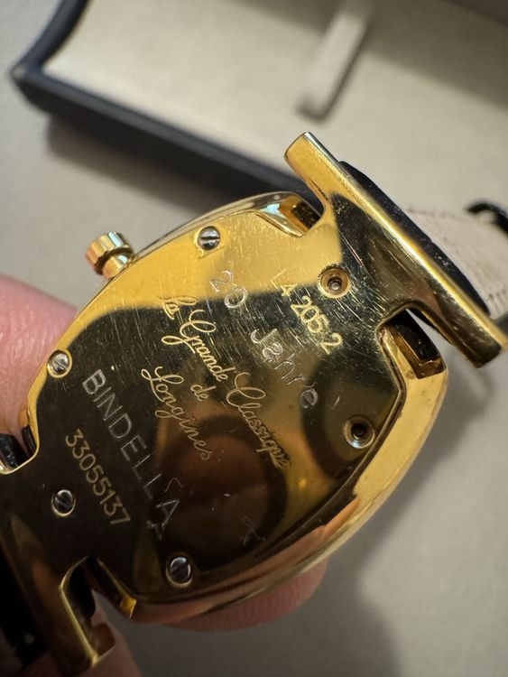 Longines La Grande Classique Damenuhr, Lederarmband (D'occasion) à