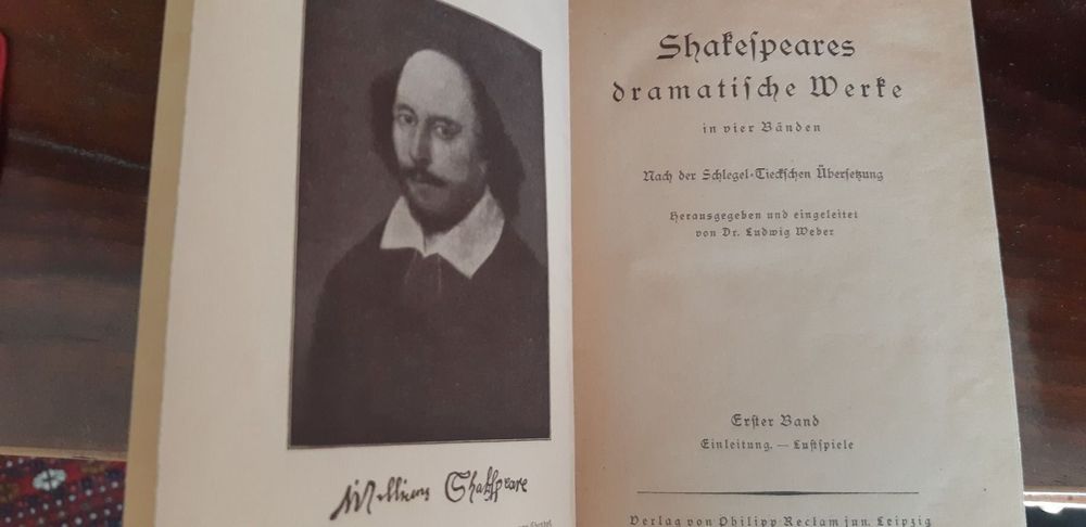 Livres: Shakespeare Werke - 4 Bände – D'occasion à Stetten AG par Brissago25 1