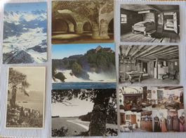 Lot von 8 ungelaufenen Ansichtskarten Schweiz, siehe Bilder