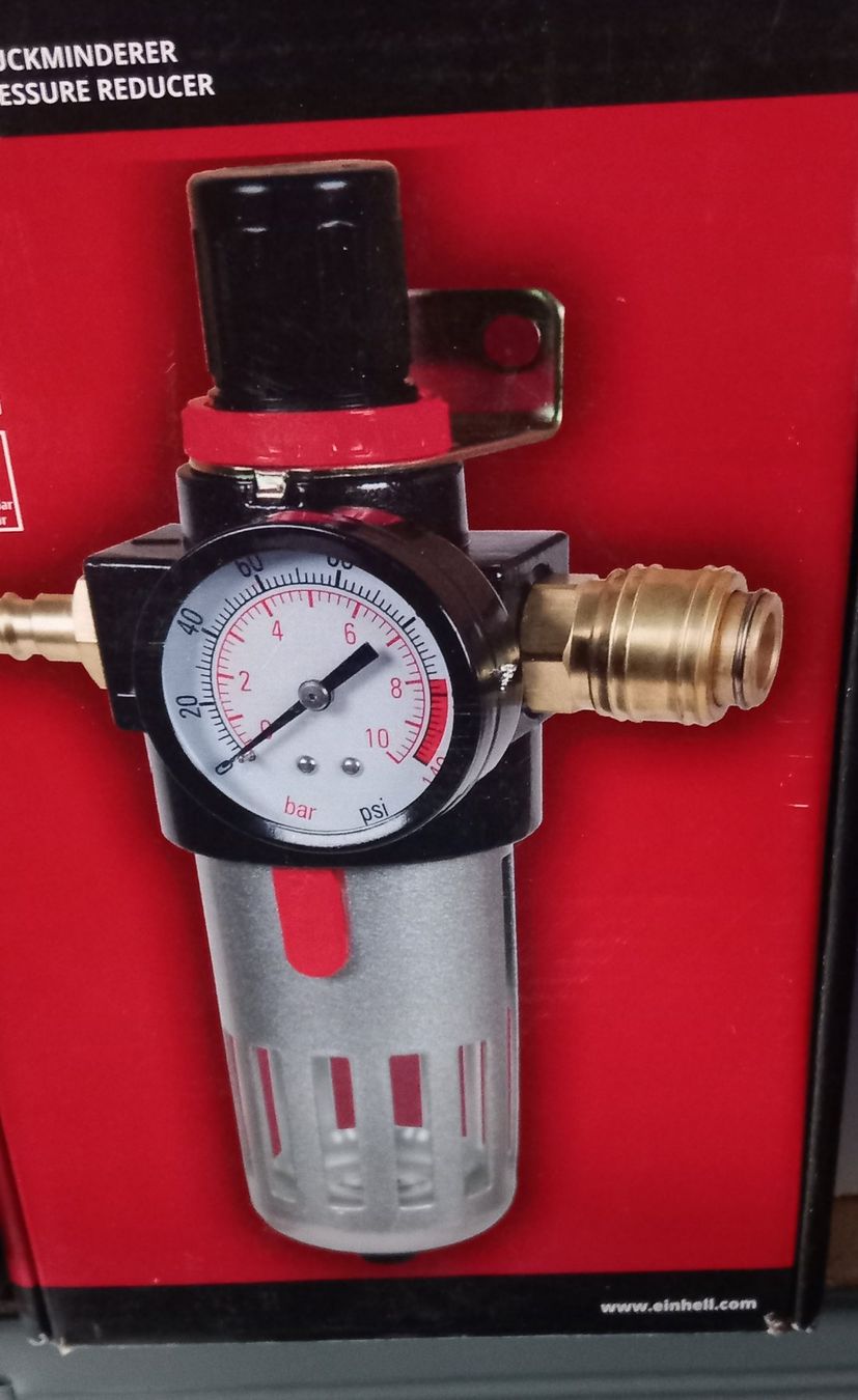 Ventilazione: Einhell Filter Druckminderer inkl. Wandhalterung – Nuovo e nell'imballaggio originale da Schänis venduto da livo56 3
