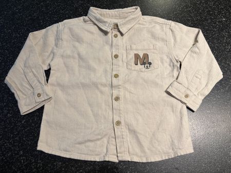 Disney Mickey Mouse Hemd / Overshirt Kinder – ca. ab 3 Jahre
