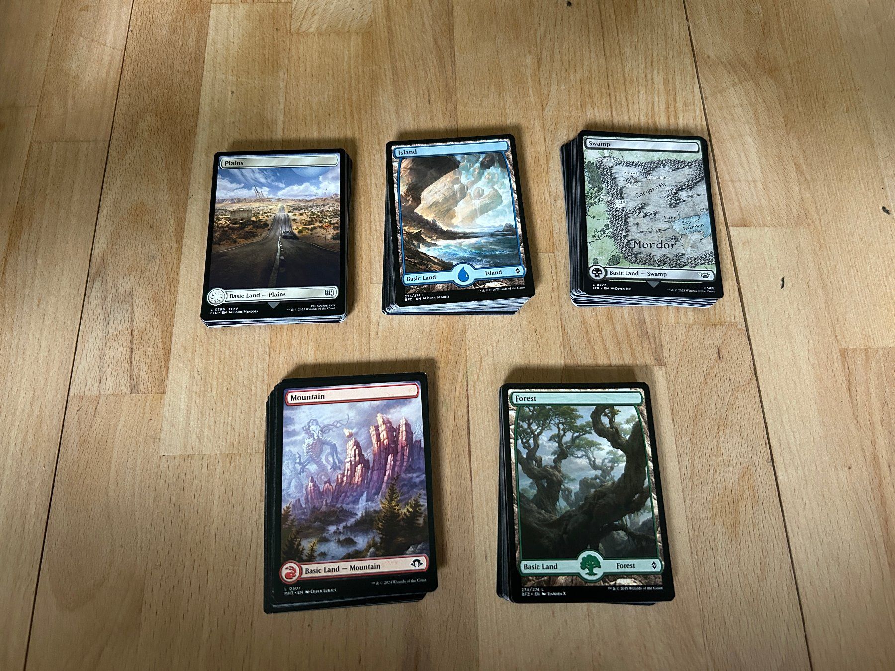 Magic The Gathering Cartes à collectionner: Magic: The Gathering - 150 Full Art Basic Lands – D'occasion à Aarau par Maclovio