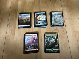 Magic: The Gathering - 150 Full Art Basic Lands