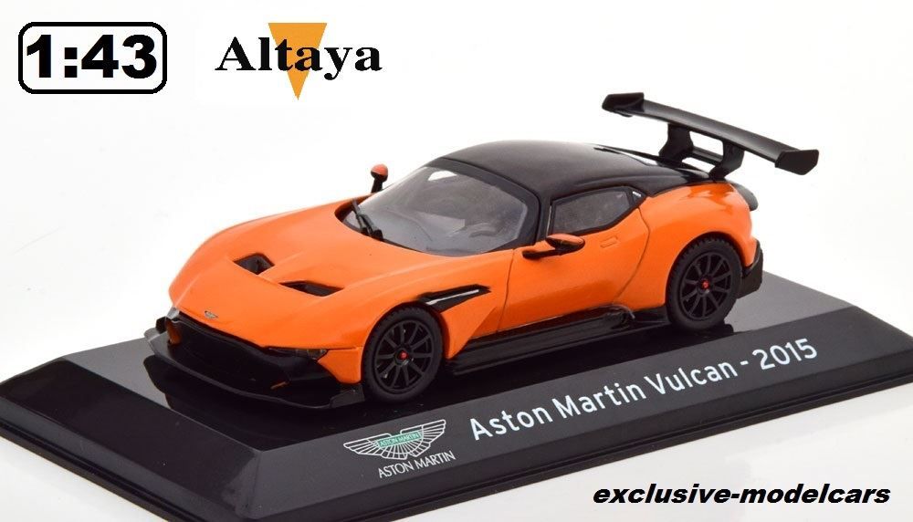 Ixo 1:43 Aston Martin Vulcan Année de construction 2015 tapis gris métallique MOC298 modèle voiture MOC298 4895102327652