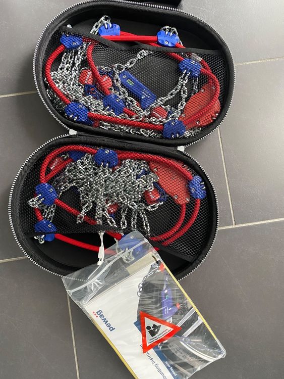 Pewag Schneeketten Grssentabelle