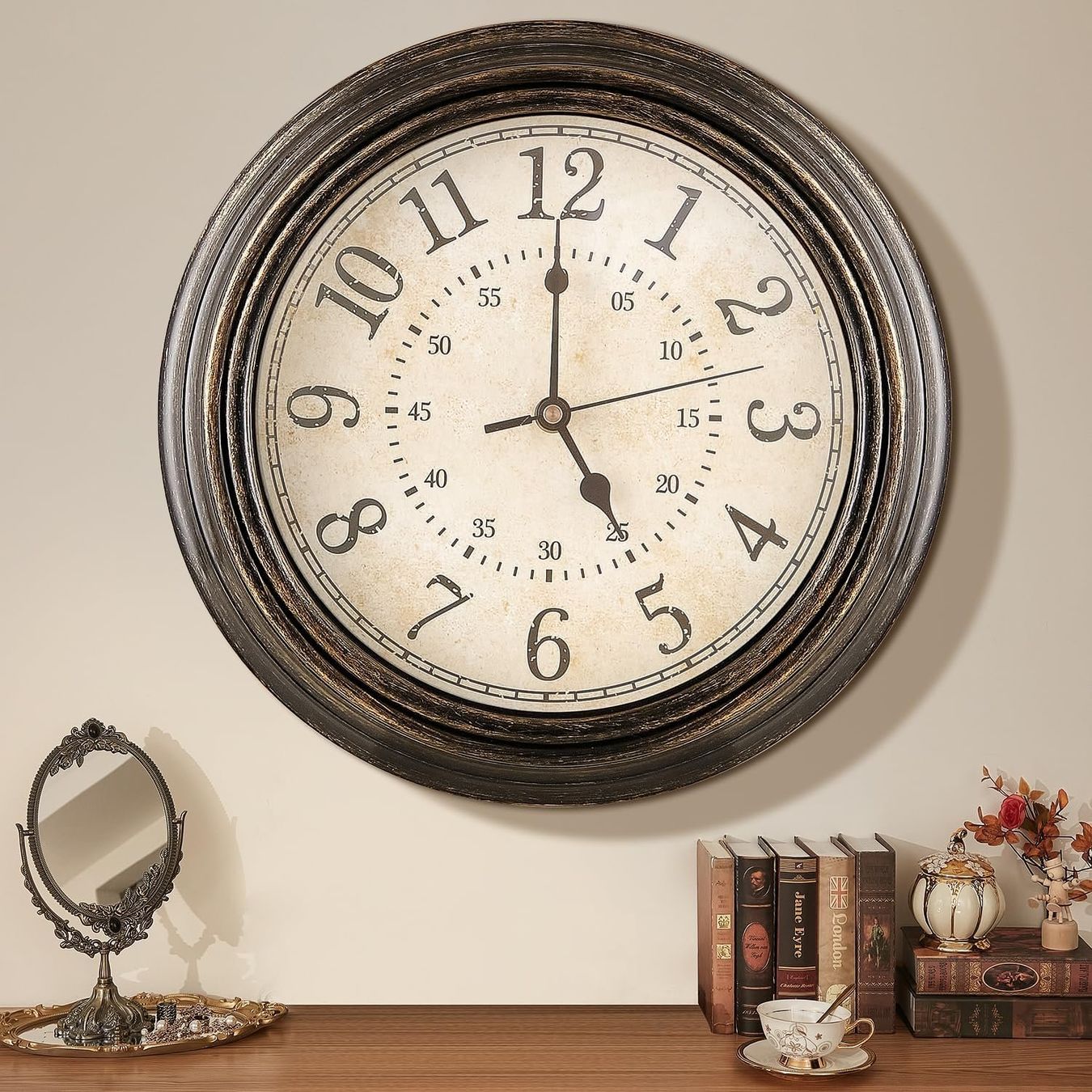 Orologi da terra & Orologi da parete: 30CM Wanduhr , lautlos – Nuovo e nell'imballaggio originale da Nuglar venduto da SaleRitter