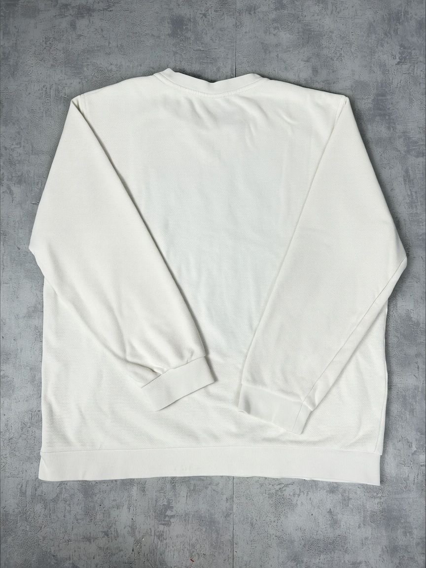 Lacoste Pullover & Sweatshirts: Pull crewneck Lacoste blanc en coton - L homme  – Neu (gemäss Beschreibung) aus Hauterive NE von Leo_o 4