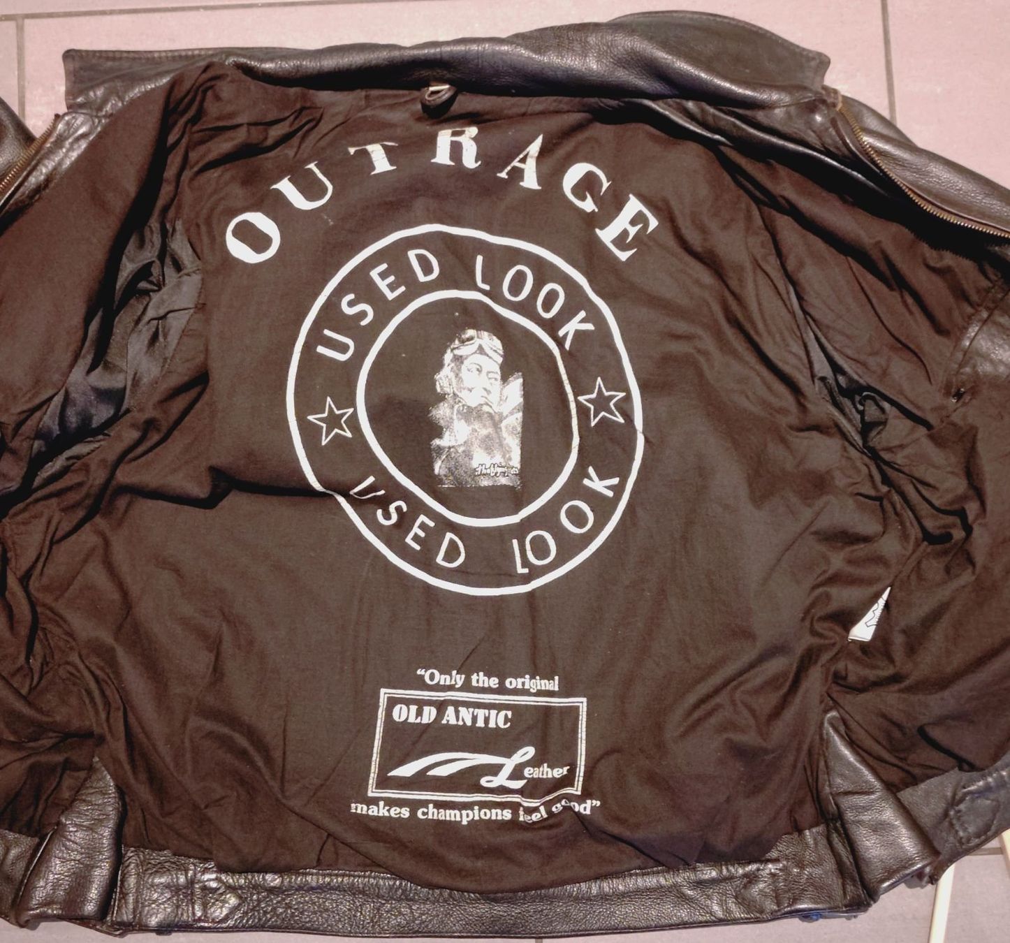 Giacche: Lederjacke Vintage – Difettoso da Grüningen venduto da Stargazer 2