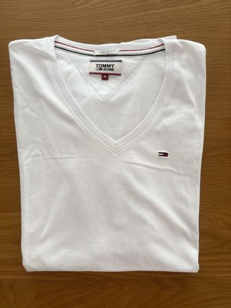 Tommy Jeans t-shirt white size M 