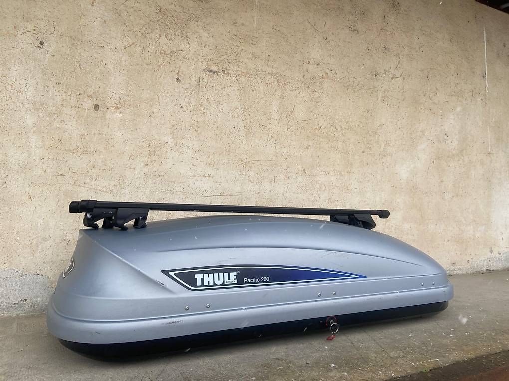Box da tetto: XL Thule Pacific 200 mit oder ohne Dachträger – Usato da Leuzigen venduto da Doppelrad 1
