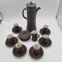 Vintage Flamestone Kaffeeservice, Dansk Design J.Quistgaard