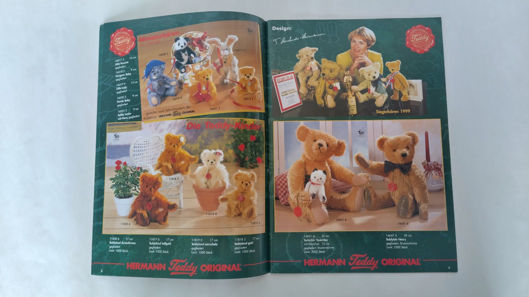 Libri: Hermann Teddy Katalog 2000 mit 36 Seiten ab Fr. 4.- – Usato da Bellach venduto da JingleJerry 2