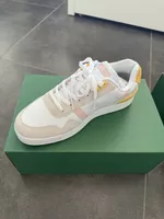 NEUE Lacoste Sneakers Weiss/Gelb, Grösse 40, neu