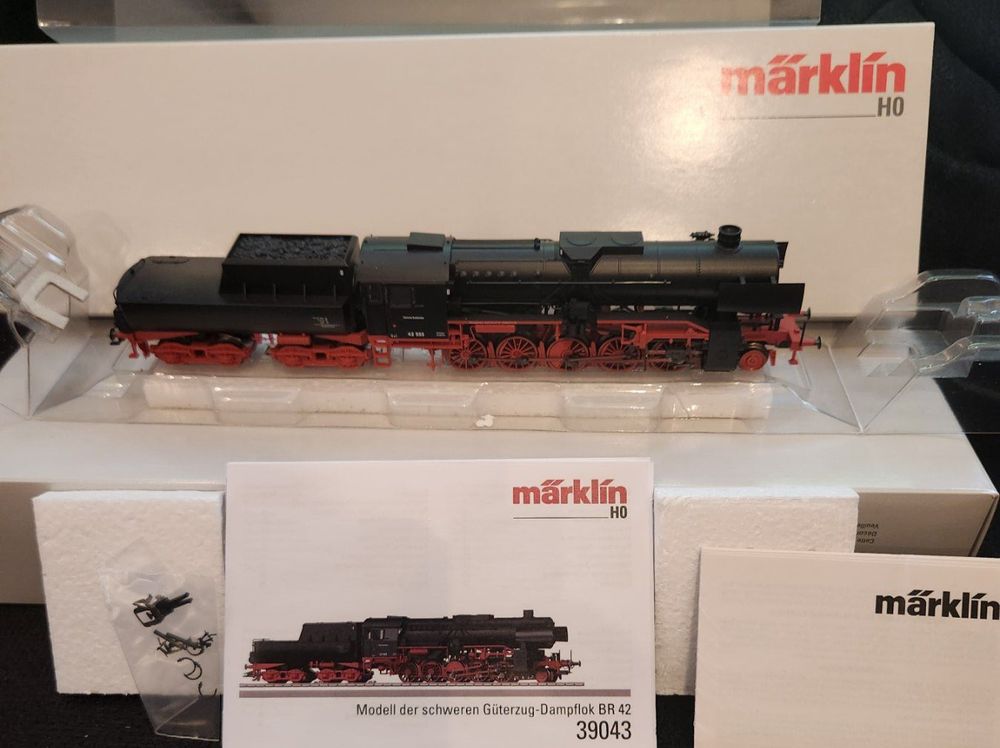 Märklin Trains électriques: Marklin HO BR 42, Art. 39043, Neu. – Neuf avec emballage d'origine à Flums par Thomasmoell 6