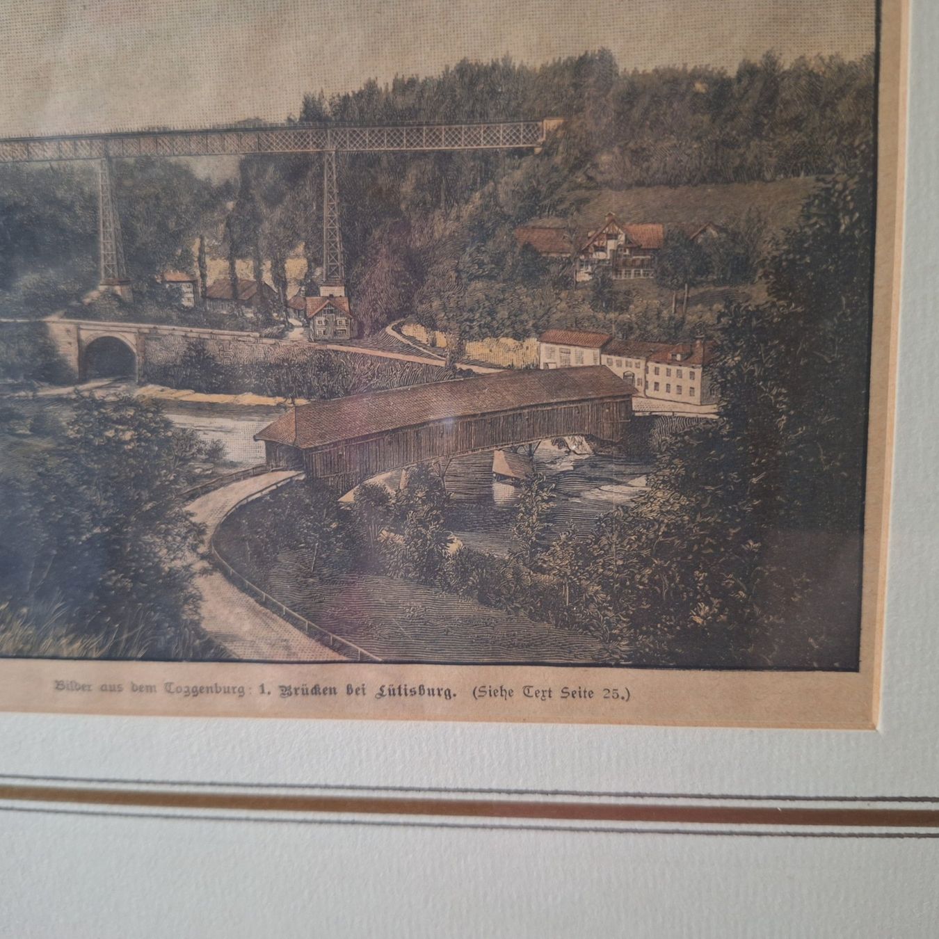 Poster & Bilder: Bild Toggenburg im Goldrahmen – Gebraucht aus Winterthur von Goldpipau 3
