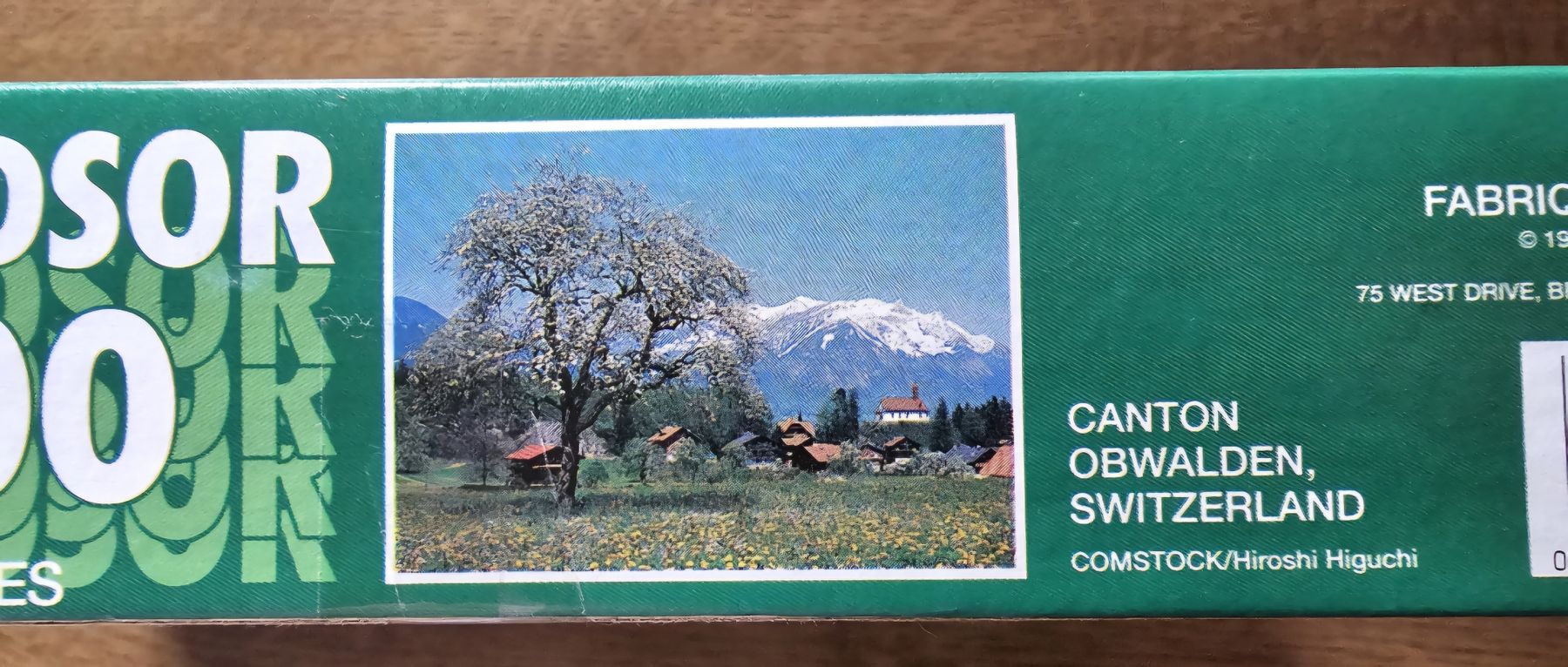 Puzzle: Puzzle "Obwalden - Schweiz"  500 Teile – Usato da Bütschwil venduto da Taranabo 2